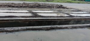 Ponding For New Road